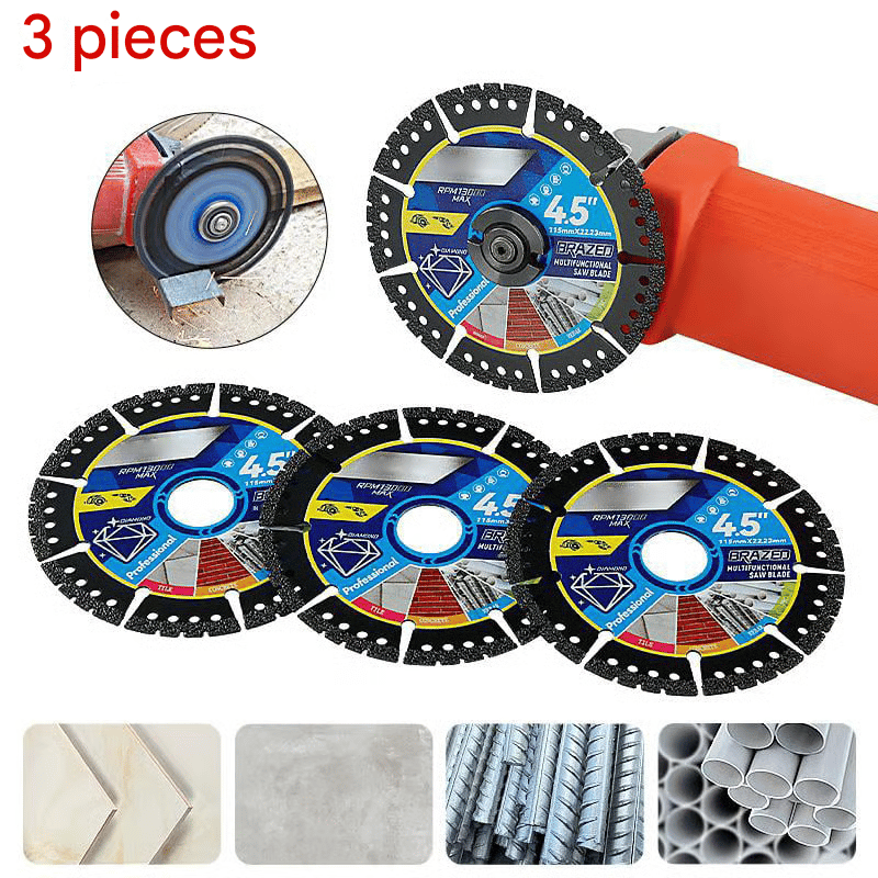 Multipurpose saw blades: They cut any material with unparalleled power and precision.