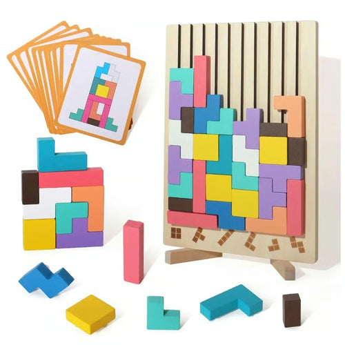 Promotion Dasy 49% OFF🔥Wooden block puzzles – learning through play