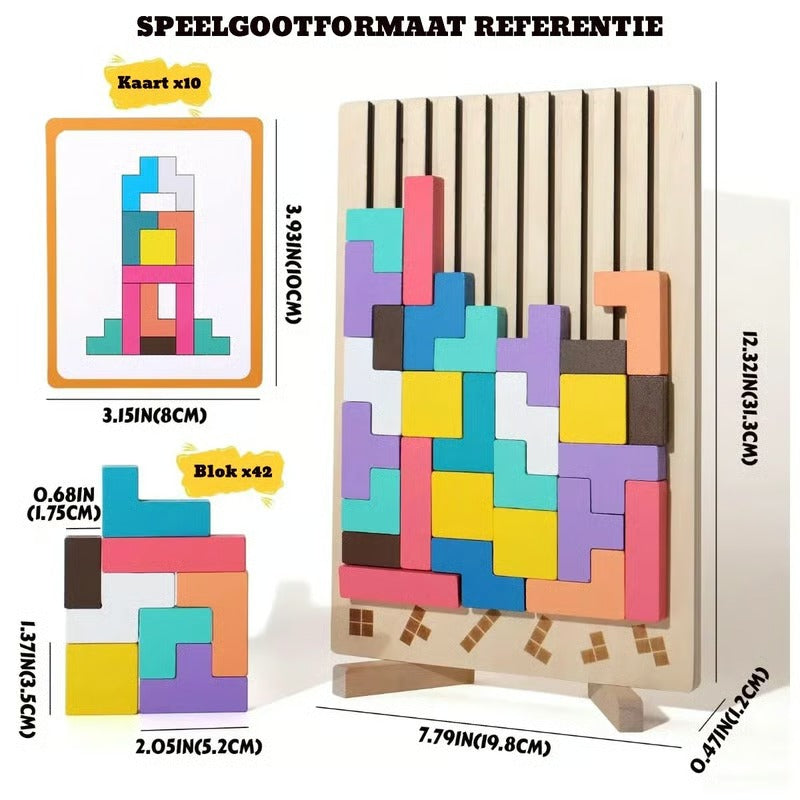 Promotion Dasy 49% OFF🔥Wooden block puzzles – learning through play