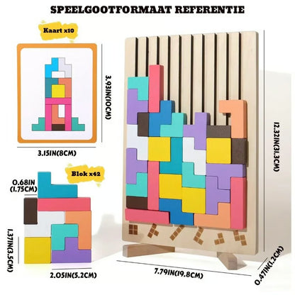 Promotion Dasy 49% OFF🔥Wooden block puzzles – learning through play