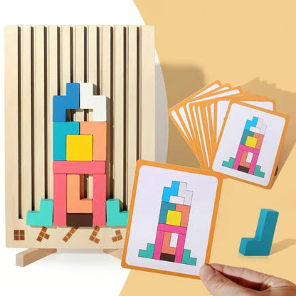Promotion Dasy 49% OFF🔥Wooden block puzzles – learning through play