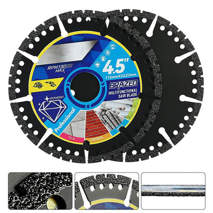 Multipurpose saw blades: They cut any material with unparalleled power and precision.