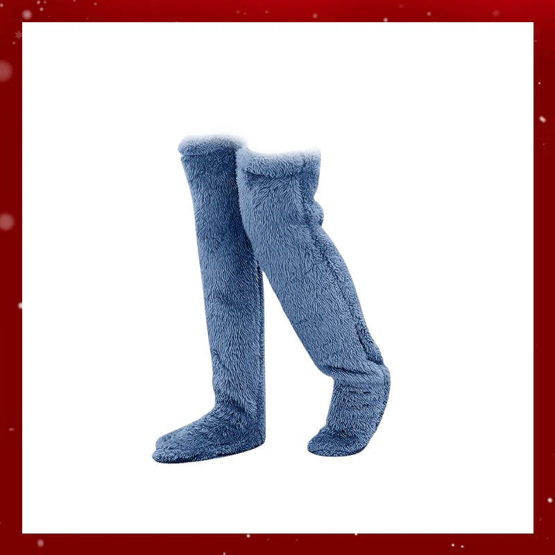 🎅Early Christmas Sale Up to 49% OFF💕Velvety Fleece Knee Socks For Christmas❄️