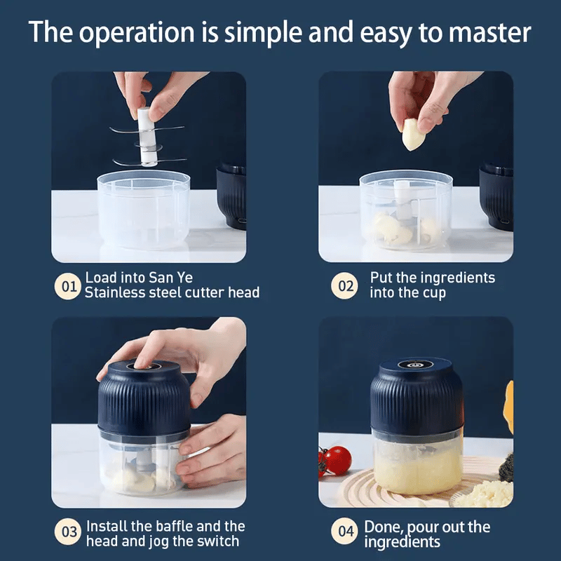 ✨Christmas Hot Sale-Electric Garlic Chopper