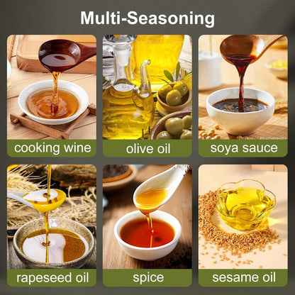 🎁HOT SALE 49% OFF💕2 in 1 Glass Oil Sprayer & Dispenser🔥(Buy 2 Get 10% OFF!)