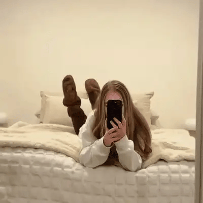 🎅Early Christmas Sale Up to 49% OFF💕Velvety Fleece Knee Socks For Christmas❄️