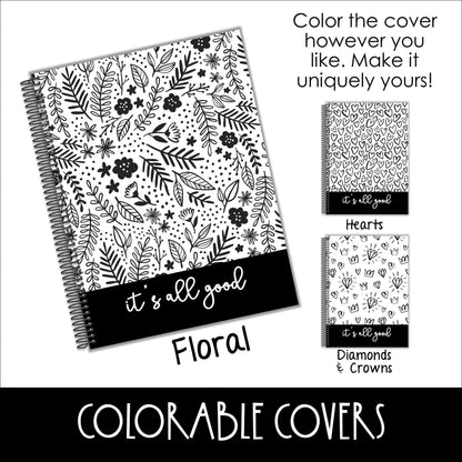 🔥💌Mental Health Mood Journal✍️Track your Moods & Relieve Anxiety🤗