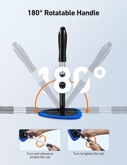Limted Sale 47% OFF🔥Upgraded Expandable Windshield Cleaning Tool