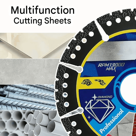 Multipurpose saw blades: They cut any material with unparalleled power and precision.