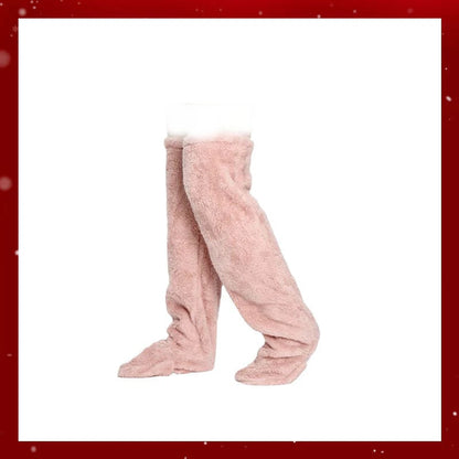 🎅Early Christmas Sale Up to 49% OFF💕Velvety Fleece Knee Socks For Christmas❄️