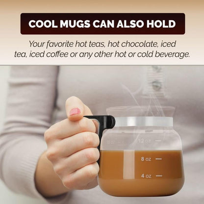 🔥 Hot Sale 47% OFF💖☕ 16 Oz Glass Coffee Mug – Coffee Pot Style