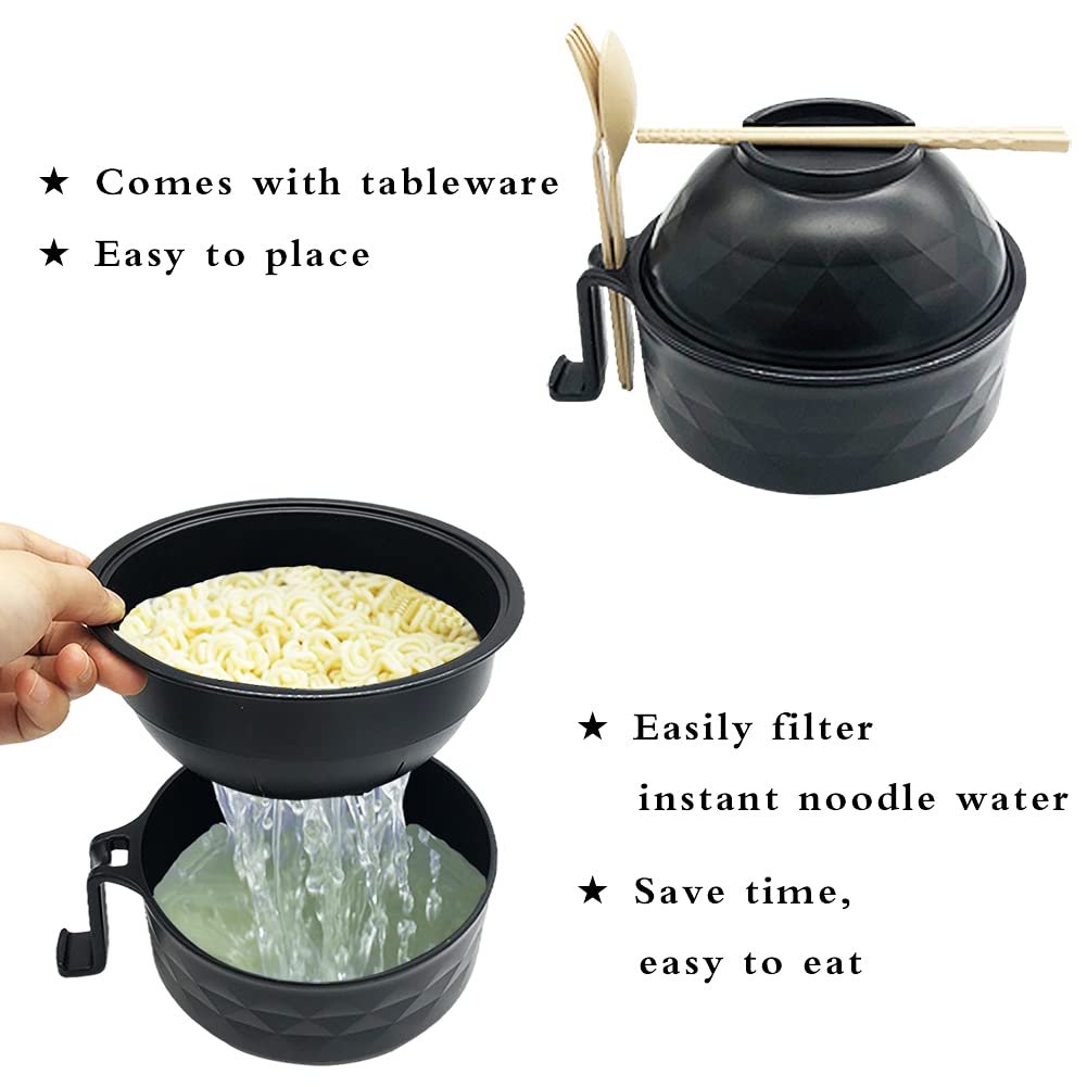 🔥 Ramen Cooker Ramen Bowl Set with Chopsticks🍜