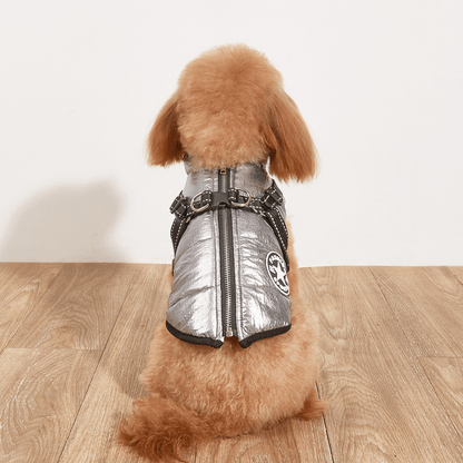 😍Today Special offer 47% OFF-Waterproof Winter Dog Jacket with Built-in Harness